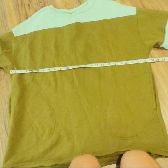 Free People Jordan Color Block Pullover Sweatshirt Fleece Top - Picture 7 of 11